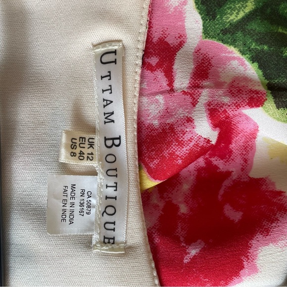 Sleeveless dress Uttam boutique, size 8. - Picture 3 of 3